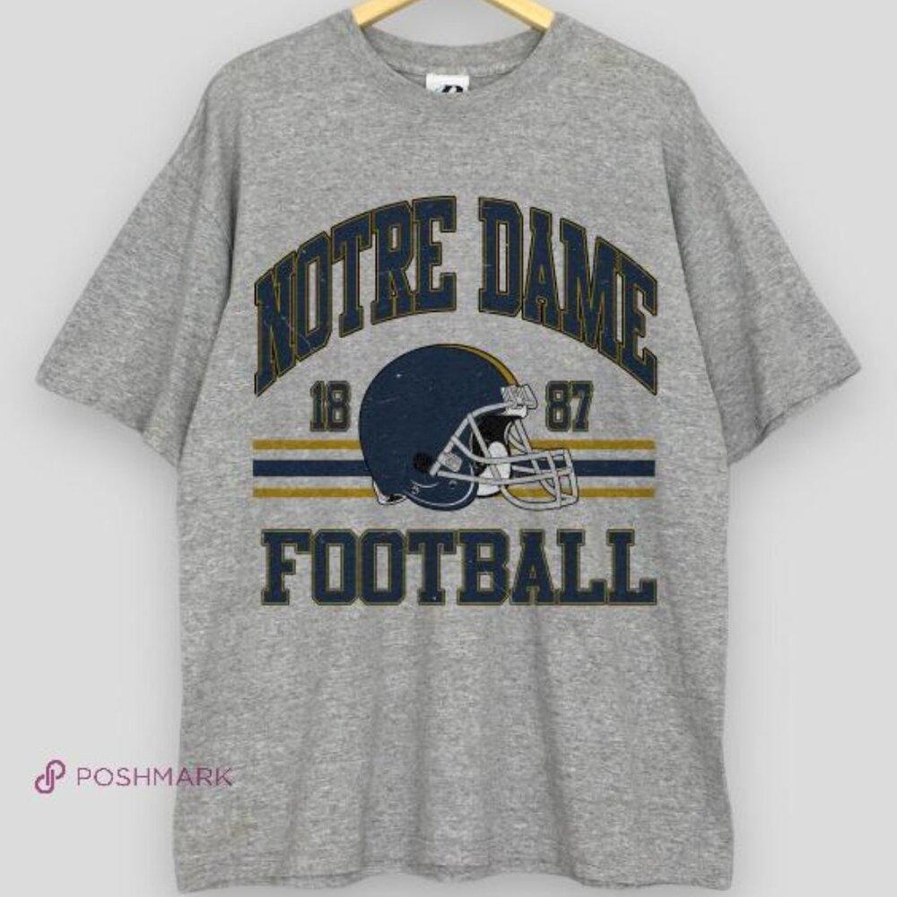 Notre Dame Football 1887 Retro Style 90S Unisex Shirt Elbertfranklin5